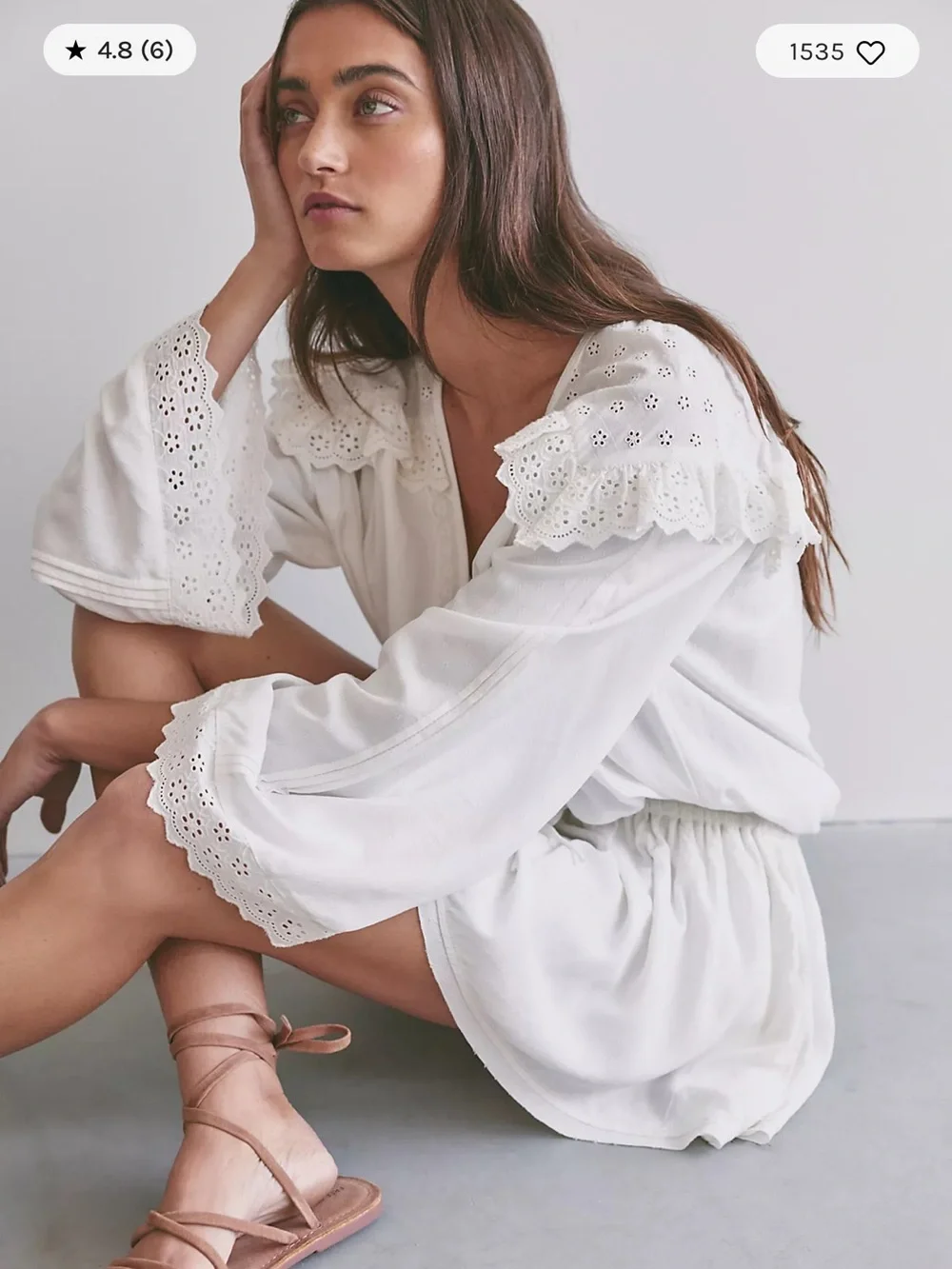 NWT Free People Happy All The Time Mini Dress